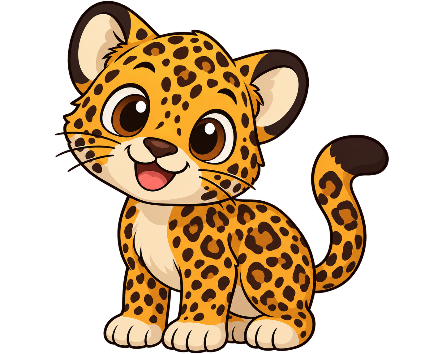 Jaguar guía de RoboBloques mirando a la izquierda